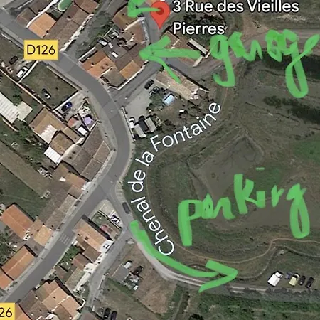 Casa de Férias La Maison Du Marais *